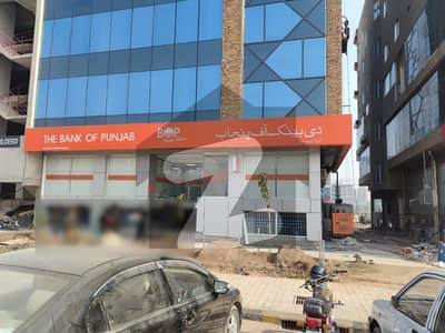 Ground Floor Shop At Marval Arcade At Gulberg Greens Executive Block Occupied By Punjab Bank For 15 Years