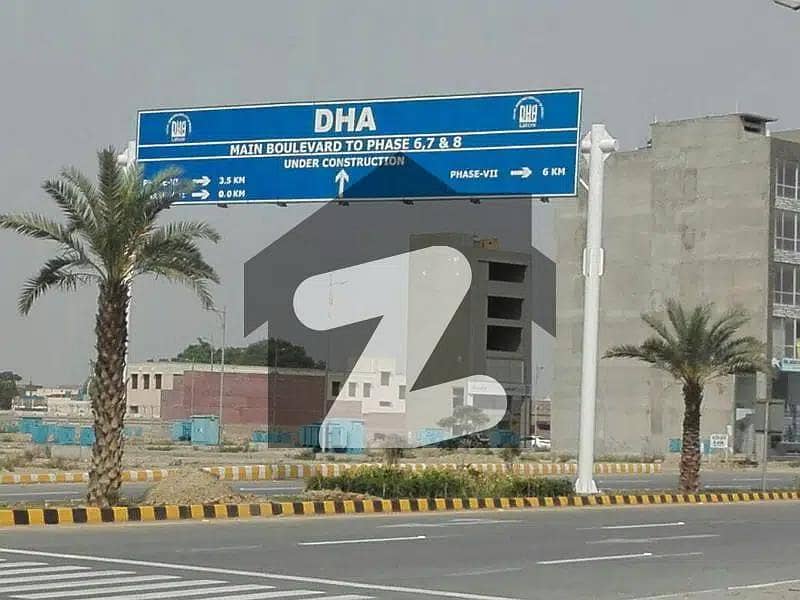 4 Marla Best Location Commercial Plot For Sale In Dha Phase 8 Broadway Block D