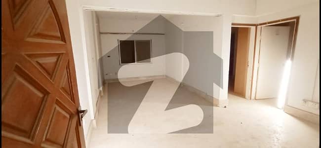 5 Rooms Flat For Sale In 57 Lac, With Roof, 3 side Corner, West Open.