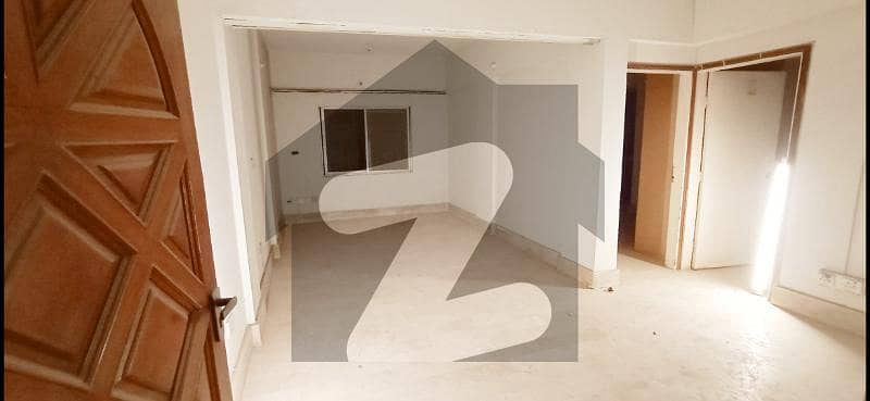 5 Rooms Flat For Sale In 57 Lac, With Roof, 3 side Corner, West Open.