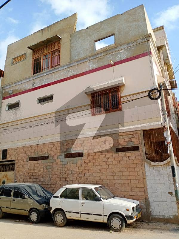 Demolished Corner House For Sale In North Karachi Sector 5 C 2 Near