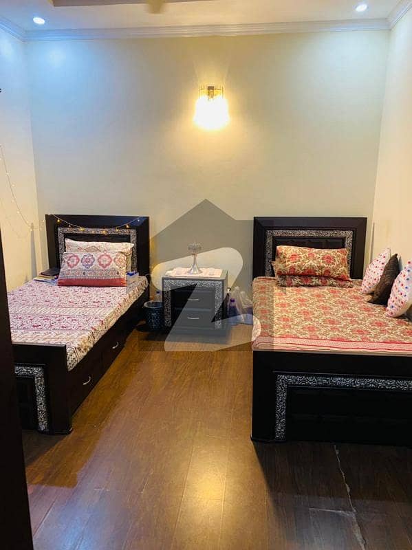 1 Bed Room Fully Furnished Available For Rent for females Dha Lahore Phase 5 For Females