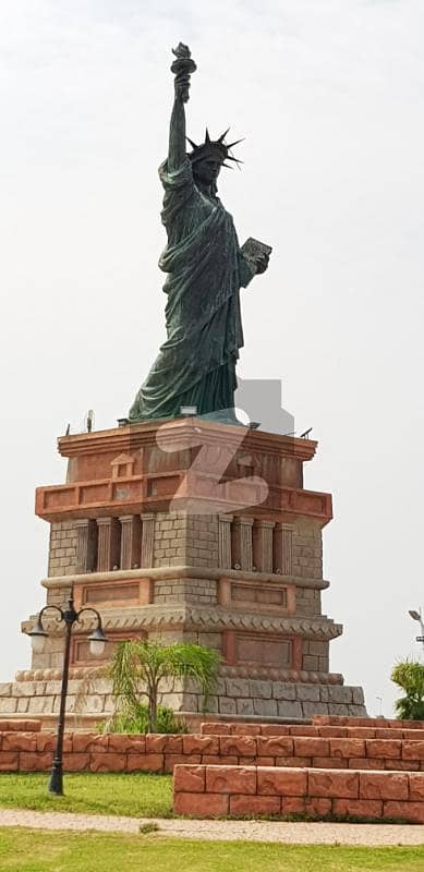 4 Side Open Corner Plot Opposite Statue of Liberty