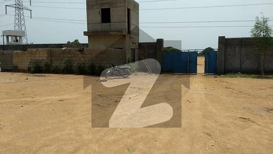 4 Acre Commercial Plot Available On Sale In Western Zone Main Port Qasim Road