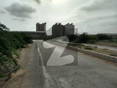 2 Acre Warehouse Plot Available For Sale Situated At Main Port Qasim Road