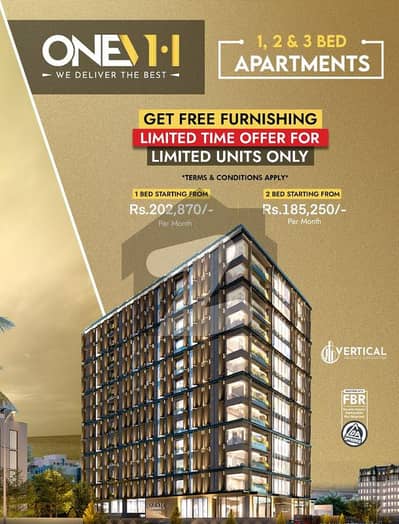 Fully Furnished Residnetial Luxury Apartments on Installments in Gulberg