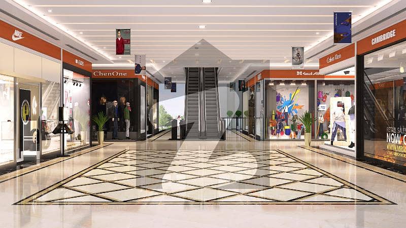 Commercial Shop For Sale In Time Square Mall And Residencia Bahria Town Lahore