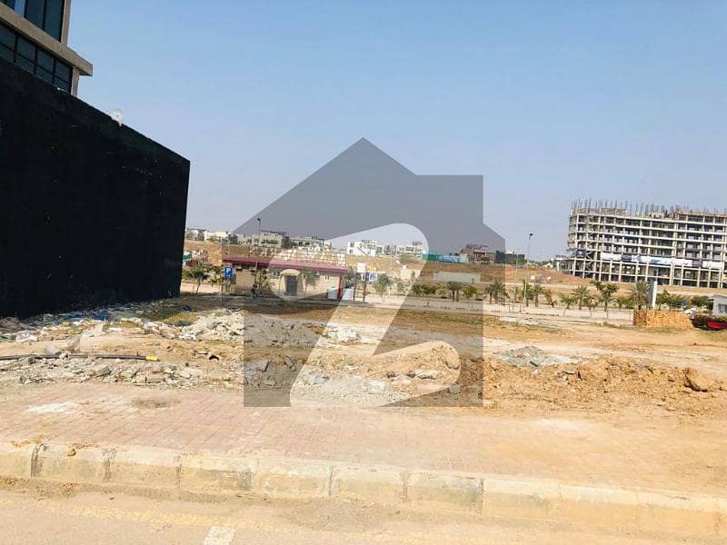 Plot At Prime Location Boulevard Facing Bahria Business District Plot Front Malik Riaz Masjid At Reasonable Price