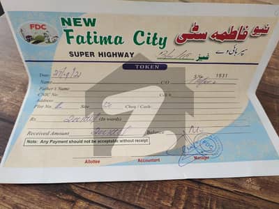 New Fatima City Super Highway Ready To Buy A Residential Plot 1080 Square Feet In Malir Link To Super Highway