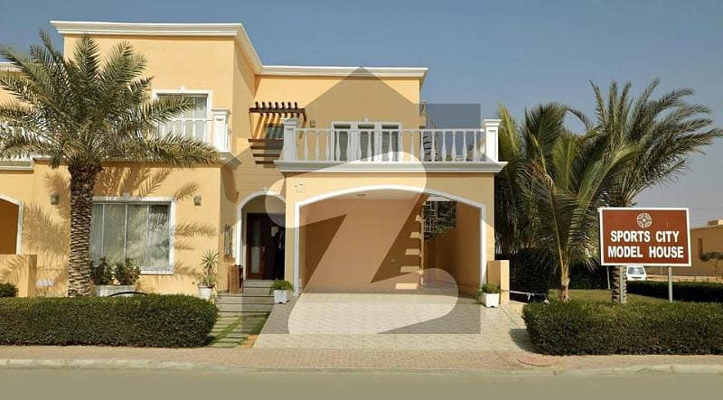 This Villa Is Located In Sports City, Bahria Town, Karachi