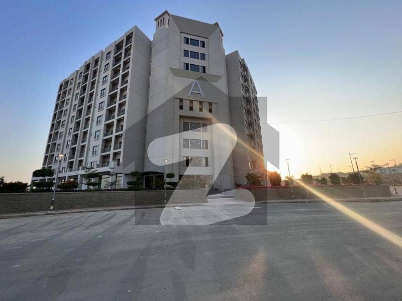 2 Beds Luxury 1400 Sq Feet Apartment Flat For Sale Located In Paragon Tower Bahria Karachi.