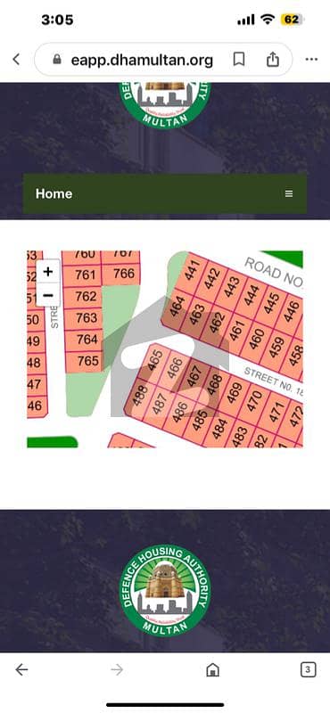 Corner Plot No Near 464 block Q Direct Owner Cost Of land DHA Phase 1 ...