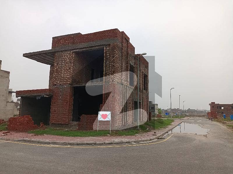 5 Marla Corner Grey Structure House For Sale In Bahria Orchard Bahria