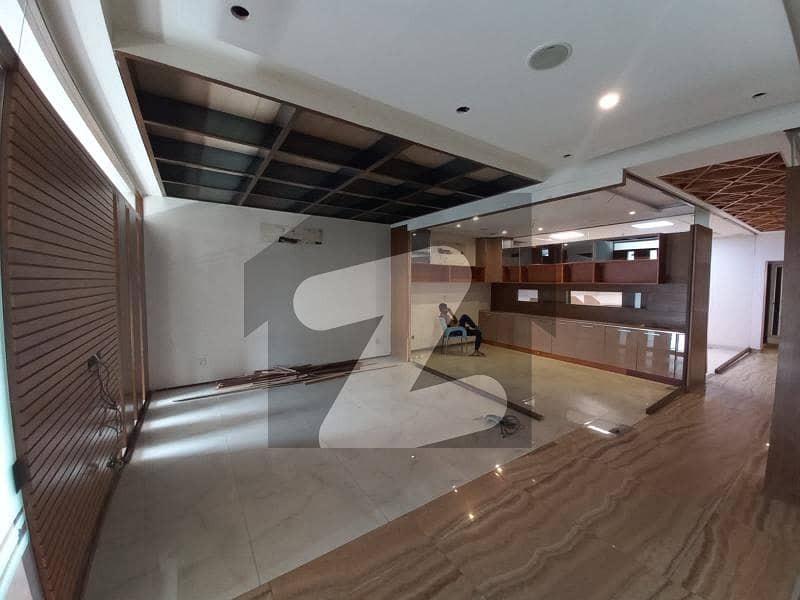 8 Marla Semi Furnished Office Fully Renovate With Biggest Lift Installed For Rent In Dha