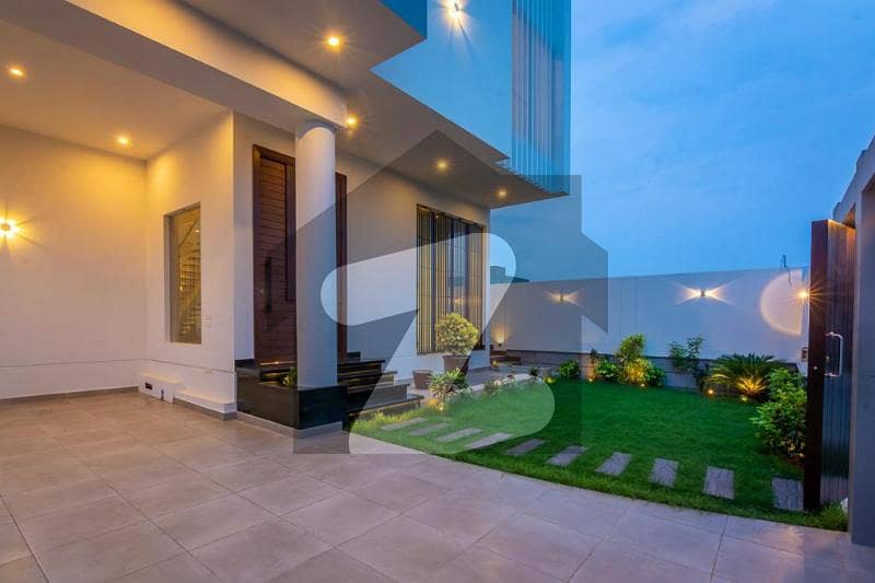 DHA PHASE 8 BRAND NEW BUNGALOW 500 SQ. YDS BASEMENT & SWIMMING POOL FOR