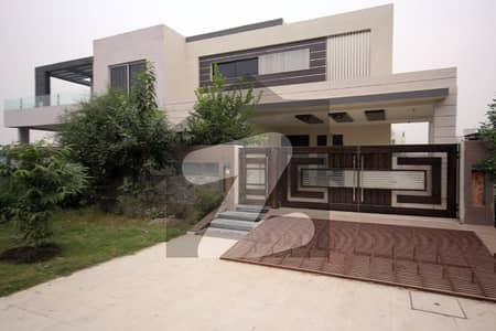 10 Marla Brand New Modern Design House Available For Rent In Dha Top Location