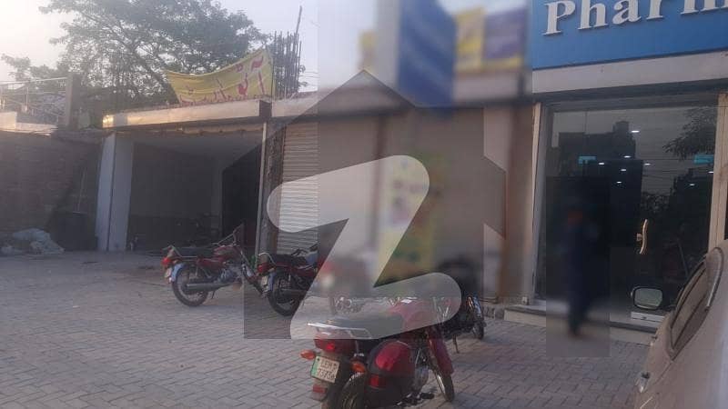 Commercial Shop For Rent On Main Boulevard Allama Iqbal Town Lahore