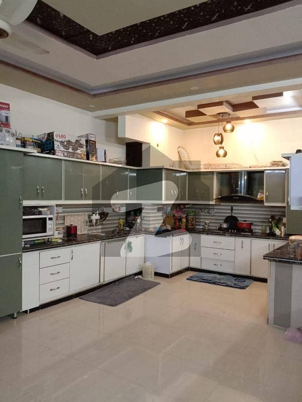 Outclass & Stylish Double Story 300s. y House For Sale. North Nazimabad