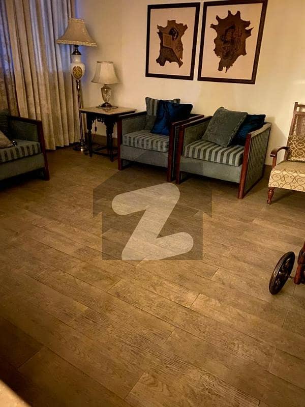 10-Marla 3-Bedroom's Facing Park Flat Available For Rent in Askari-01 Lahore.