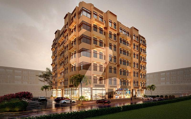 Gold Avenue 4th Floor 2 Beds Flat For Sale In Sialkot Trade Center