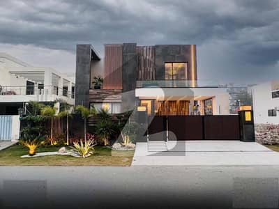 One And Only Option 1 Kanal Corner 3 Side Open Double Unit Beautifully Designed Brand New Modern Near Park, Masjid, Polo Ground, Air Port , McDonalds, Subway Cafe , Etc Category House Is Available For Sale In Dha Phase 8