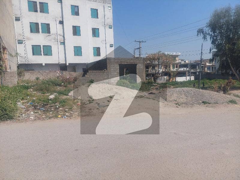 6 Marla 3 Side Corner Commercial Plot Available For Sale. Soan Garden