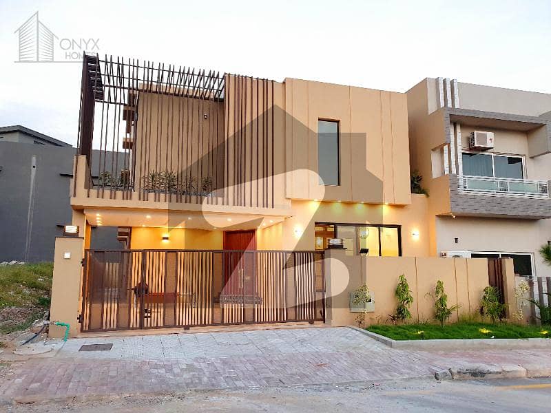 Designer House With Modern Architecture At Height Location In Bahria Overseas