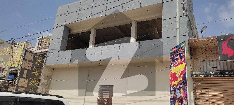 New Commercial Ground Plus 1 Ideal For Best Investment Main Road Siddiqui Market North Karachi Sector 11-b