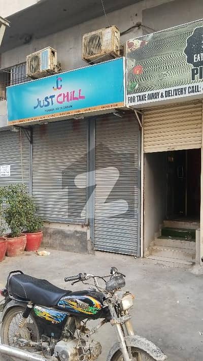 Shop For Rent In Bukhari Commercial With Mezzanine Ideal Location Of Restaurant
