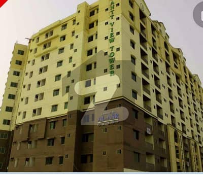 کینٹ ویوٹاور جناح ایونیو کراچی میں 3 کمروں کا 7 مرلہ فلیٹ 1.3 کروڑ میں برائے فروخت۔