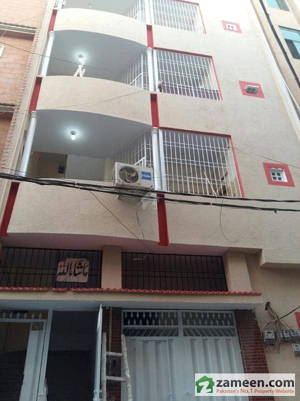 Flat Is Available For Sale Akhtar Colony, Jamshed Town, Karachi