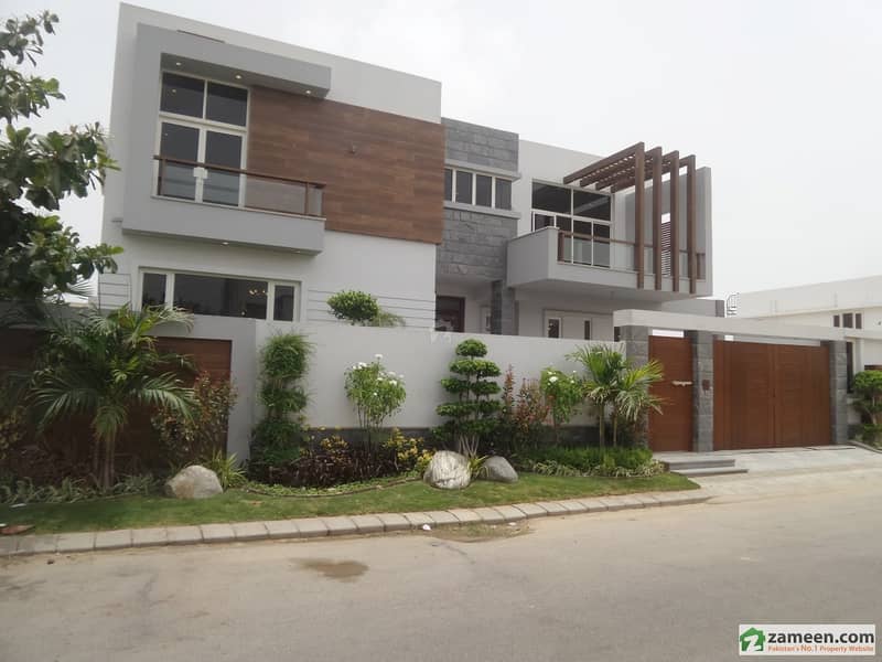 Luxury Living At Its Best Brand New 500 Sq Yards Bungalow For Sale In DHA Phase 8 Karachi