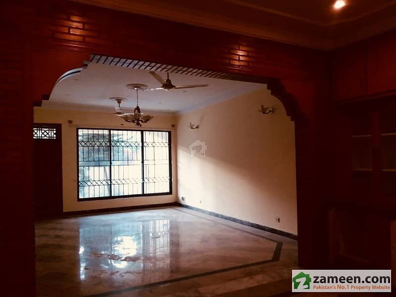 3 Bed Beautiful Ground Portion For Rent With Green Lawn Closed End Street