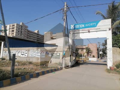کاٹن اکسپوٹ کوآپریٹو ہاؤسنگ سوسائٹی کراچی میں 8 مرلہ رہائشی پلاٹ 1.3 کروڑ میں برائے فروخت۔