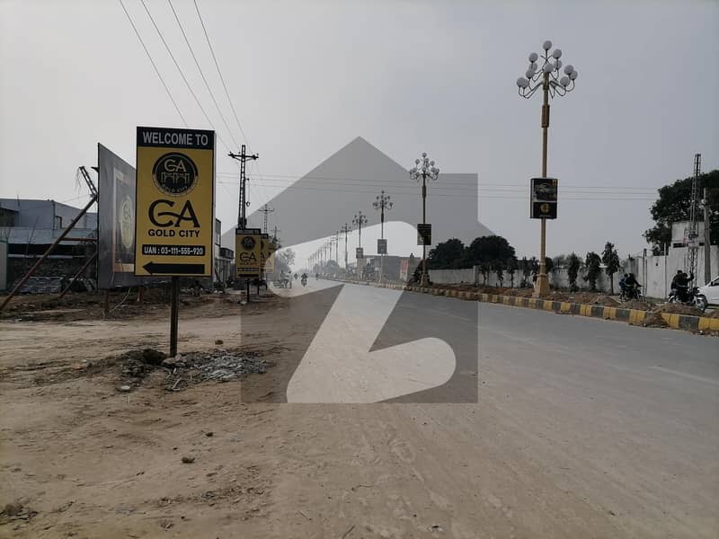 Plot Files For Sales, Instalment 3 Marla Payment Plan Available Booking Now, Ca Gold City Aimnabad Road Opposite New Gate City Housing, Near Gc Woman University, Best Location And Best Opportunity For Investment