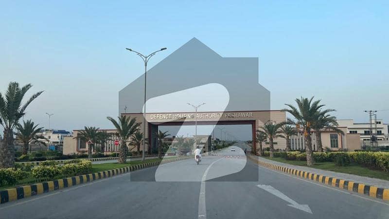 Dha Peshawar Sector A 1 Kanal Plot Double Road Low Budget