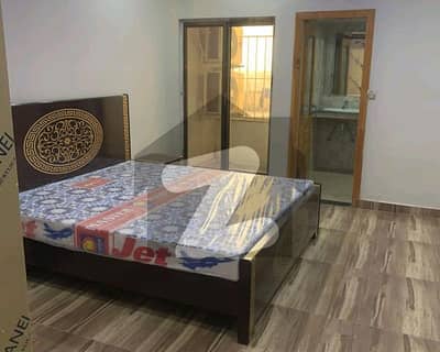 fully furnished independent flat available for rent in new muslim town vvip location.