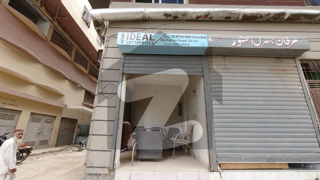 Centrally Located Corner Shop In Korangi - Sector 31-G Is Available For sale