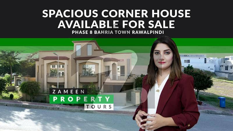 Corner Brand New Designer House For Sale In Bahria Town Phase 8 Rawalpindi