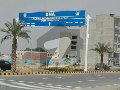 8 Marla Possession Plot On Main Commercial 200ft Broadway Road Plot C-8 Is Available For Sale In Dha Phase 8 Lahore