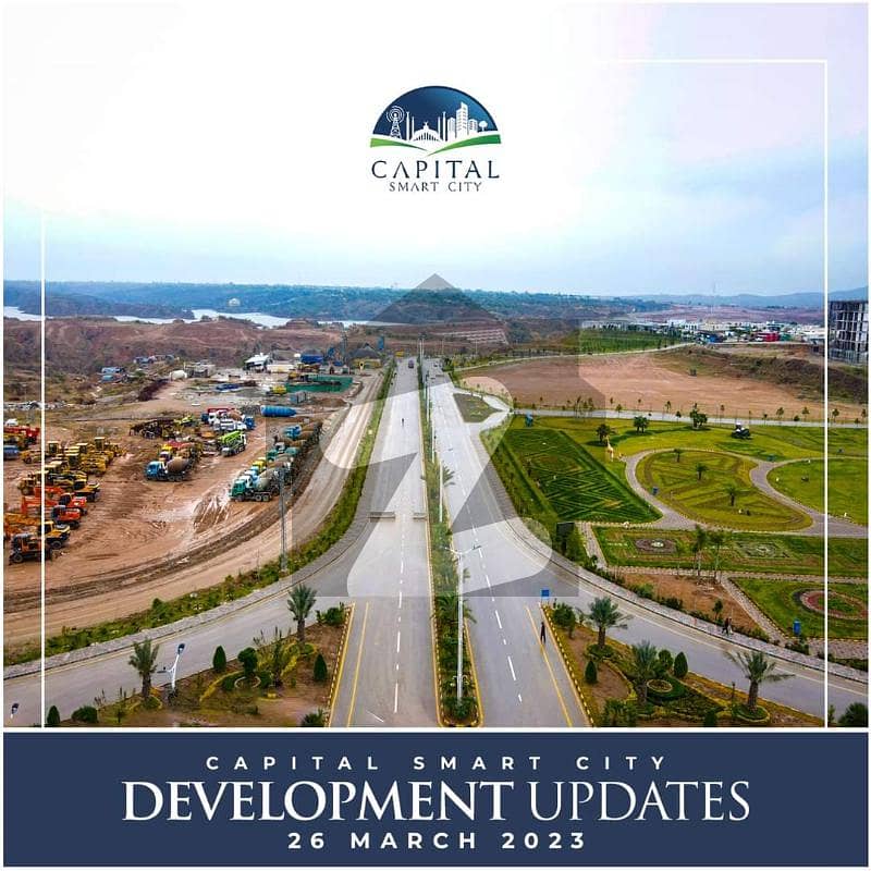 CAPITAL SMART CITY, 3.5 MARLA RESIDENTIAL PLOT File AVAILABLE FOR SALE