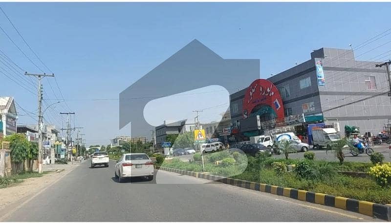 100 By 90 Pair Plot Of Main Boulevard Wapda Town On 100 Feet Road 100 Feet Front Semi Commercial Plot Available For Sale