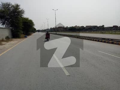 Best Corner On Main Motorway Link Abdul Sattar Eidhi Road Semi Commercial Plot For Sale