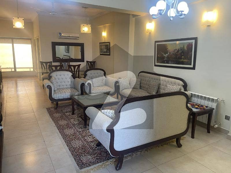 Diplomatic Enclave Karakoram Apartment 2 Bedroom Living Dining Kitchen Nice And Decent Furniture