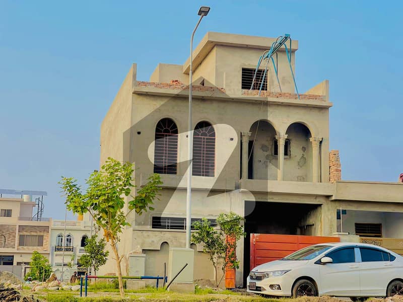 5 Marla Solid Gray Structure House For Sale Park View City Tulip