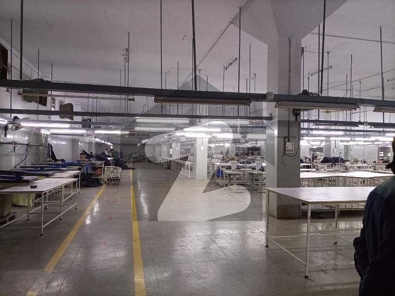 Factory For Rent Ideal For Garments & Embroidery With Gas