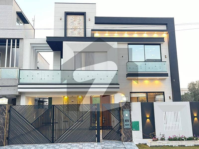 10.8 Marla Brand New Designer House With 5 Bedrooms For Sale At Exotic Location Of Ghaznavi Block, Bahria Town Lahore