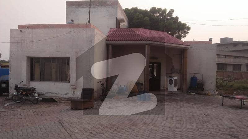 8 Kanal Factory With Covered, 25kva Electricity Connection Available For Sale At Sundar Industrial Estate.