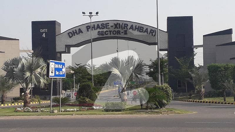 8Marla 100Ft Road Commercial Plot For Sale in DHA Phase 11 Rahbar Sector 2