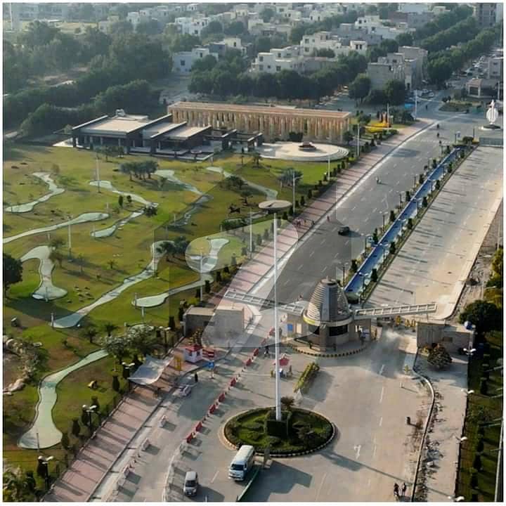 Commercial Main Boulevard Facing Park Open Form Plot For Sale In J Block Bahria Orchard Lahore